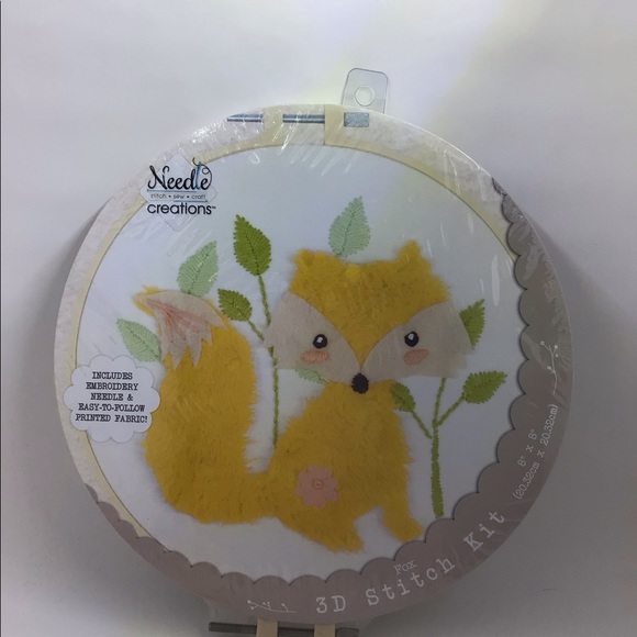 BNWT Fox 3D Stitch Kit - Picture 7 of 7